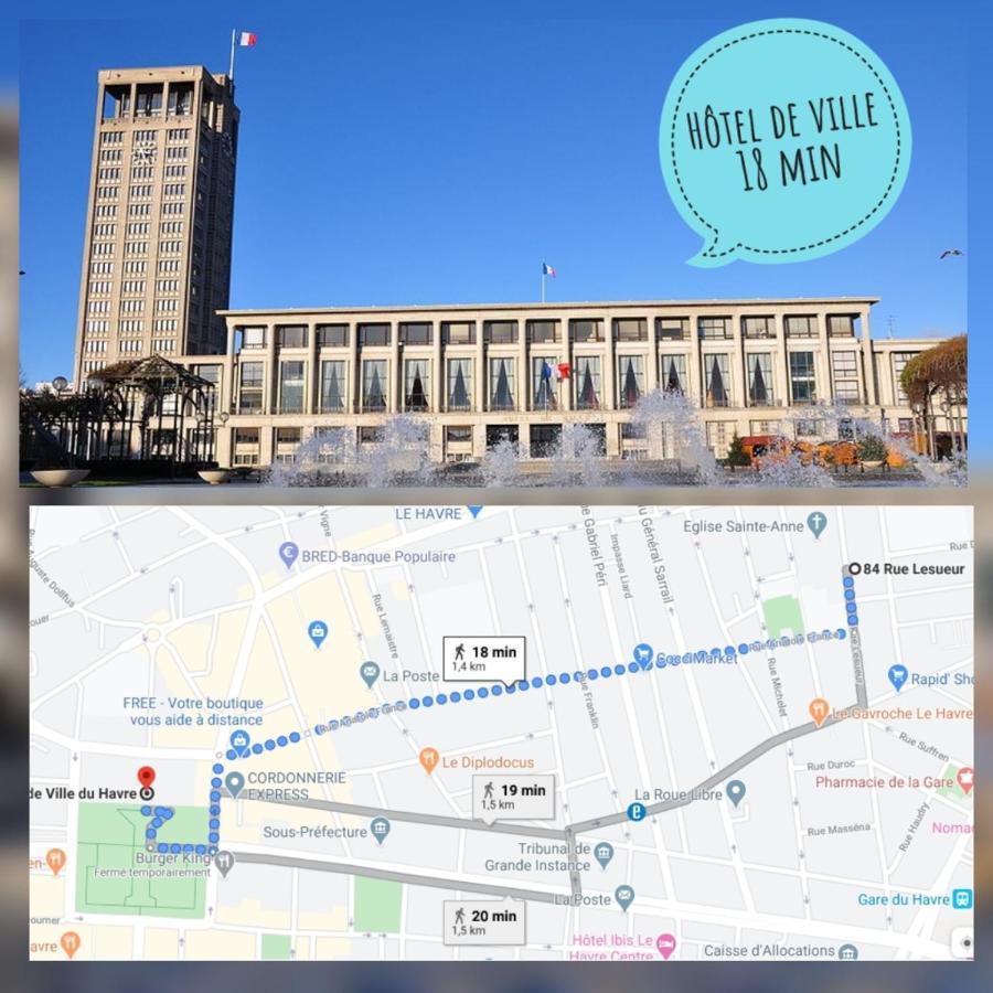 Ferienwohnung LPAH Halte Weekend Le Havre Exterior foto